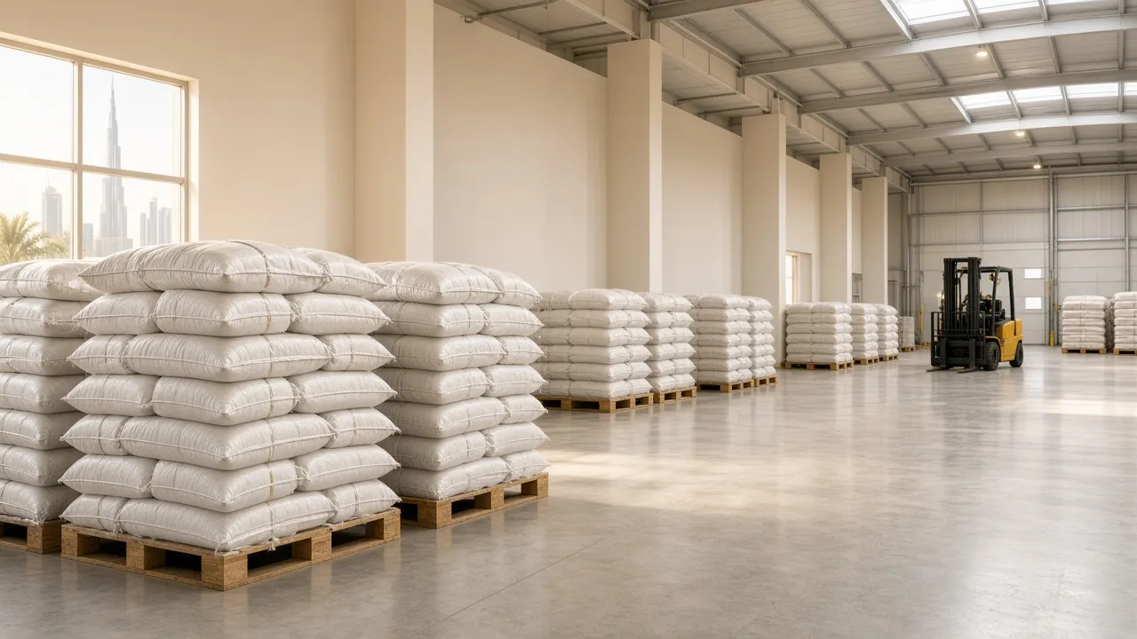 ASIL feed warehouse in Dubai